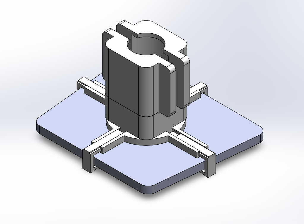 Material Dispensing Aid — ergonomic tool for precise adhesive dispensing
